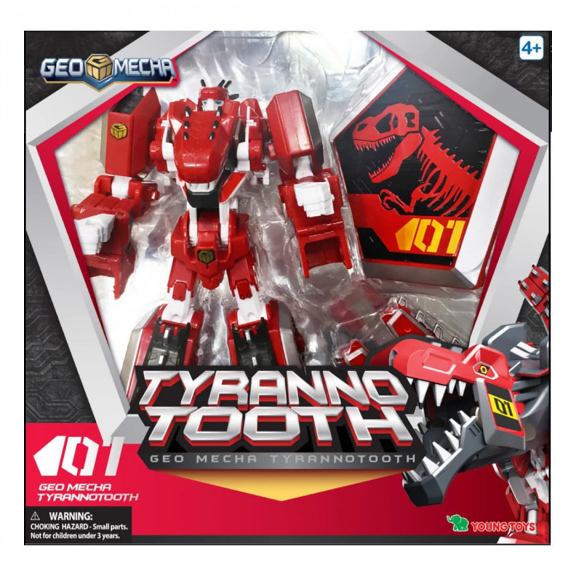 Трансформери robot Tyranno Tooth Geomecha 324012, 3 в 1