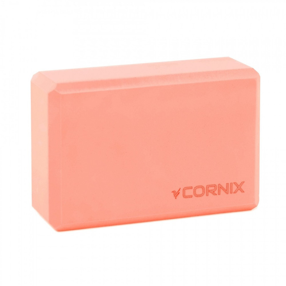 Блок для йоги Cornix XR-0104 Orange 22.8 x 15.2 x 7.6 см