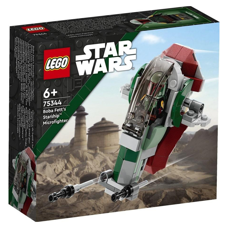 Конструктор LEGO Star Wars TM Микроистребитель звездолет Боба Фетта 75344