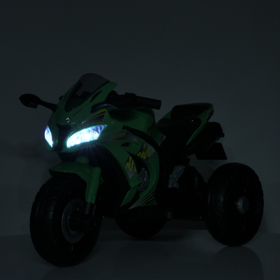 Детский мотоцикл Bambi Racer M 5806EL-11, 3 колеса, музыка и свет, серый