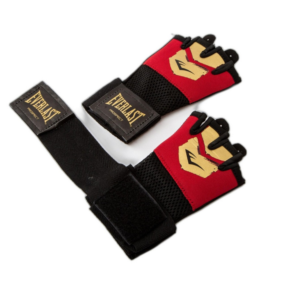 Бинты-перчатки PROSPECT QUICK WRAPS Everlast 925400-70-4 красный, S/M