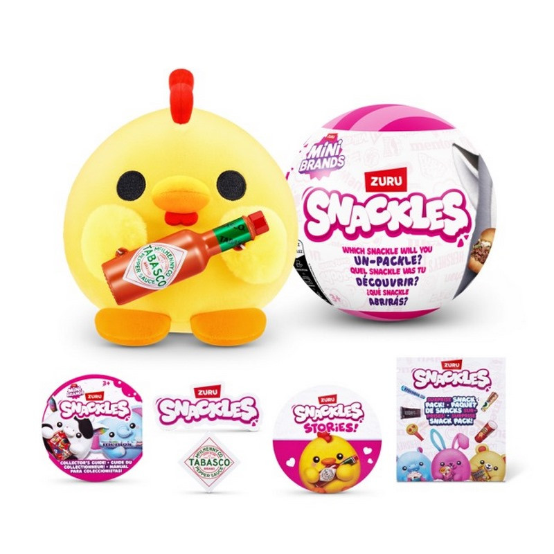 Мягкая игрушка-сюрприз Snackle-G2 Rainbocorns 77510G2 (серия 2 Mini Brands)