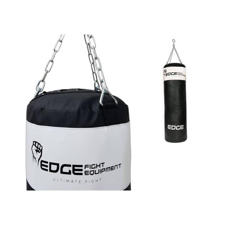 Боксерский мешок Lords EDGE EWW 160X40 PEŁNY BIA Black/White 160*40 см вес 47 кг