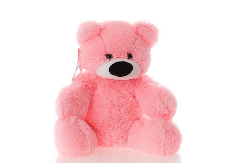 М'яка іграшка Alina Toys ведмедик Бублик 55 см рожевий 5784727ALN