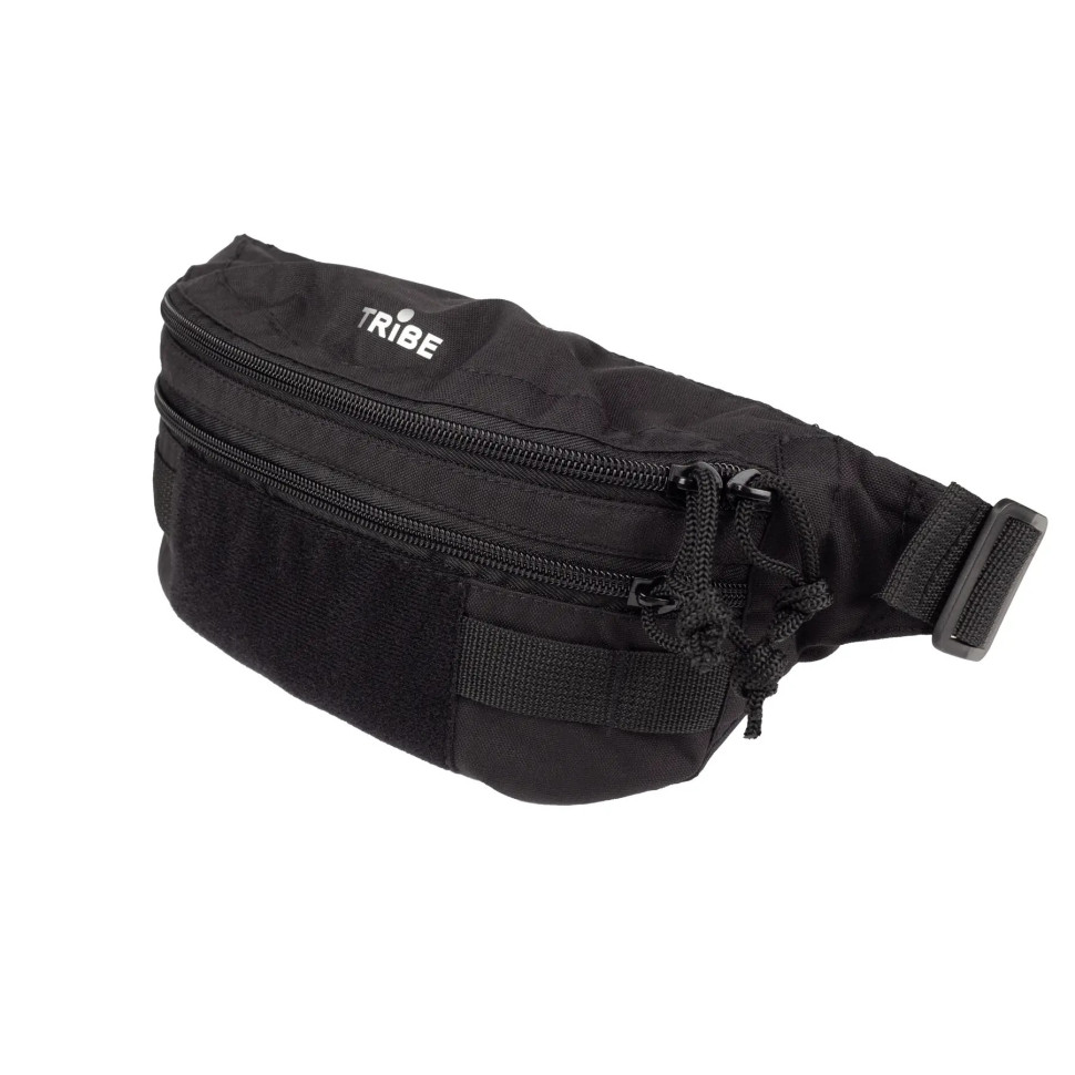 Поясна сумка Organiser Bag Velcro Tribe T-ID-0004-black 3 л, чорний