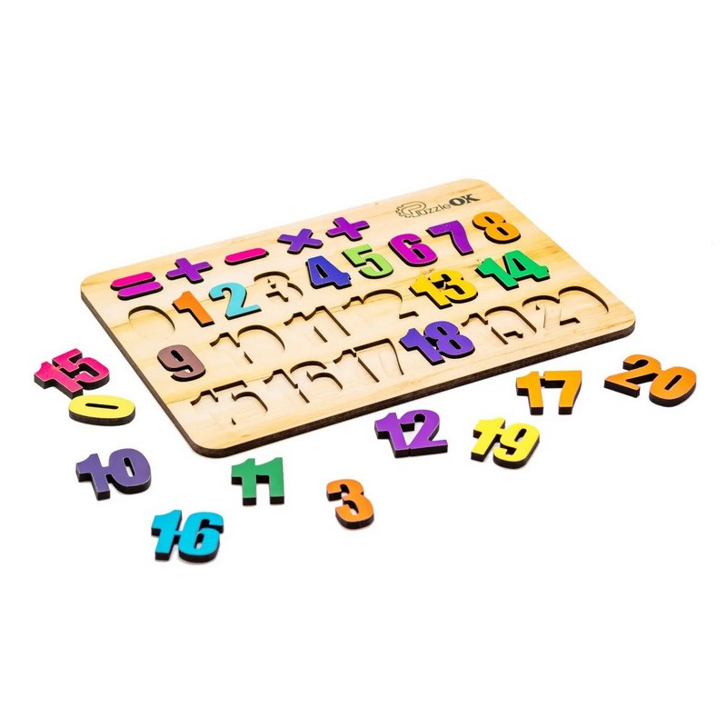 Дерев'яний пазл-вкладиш 