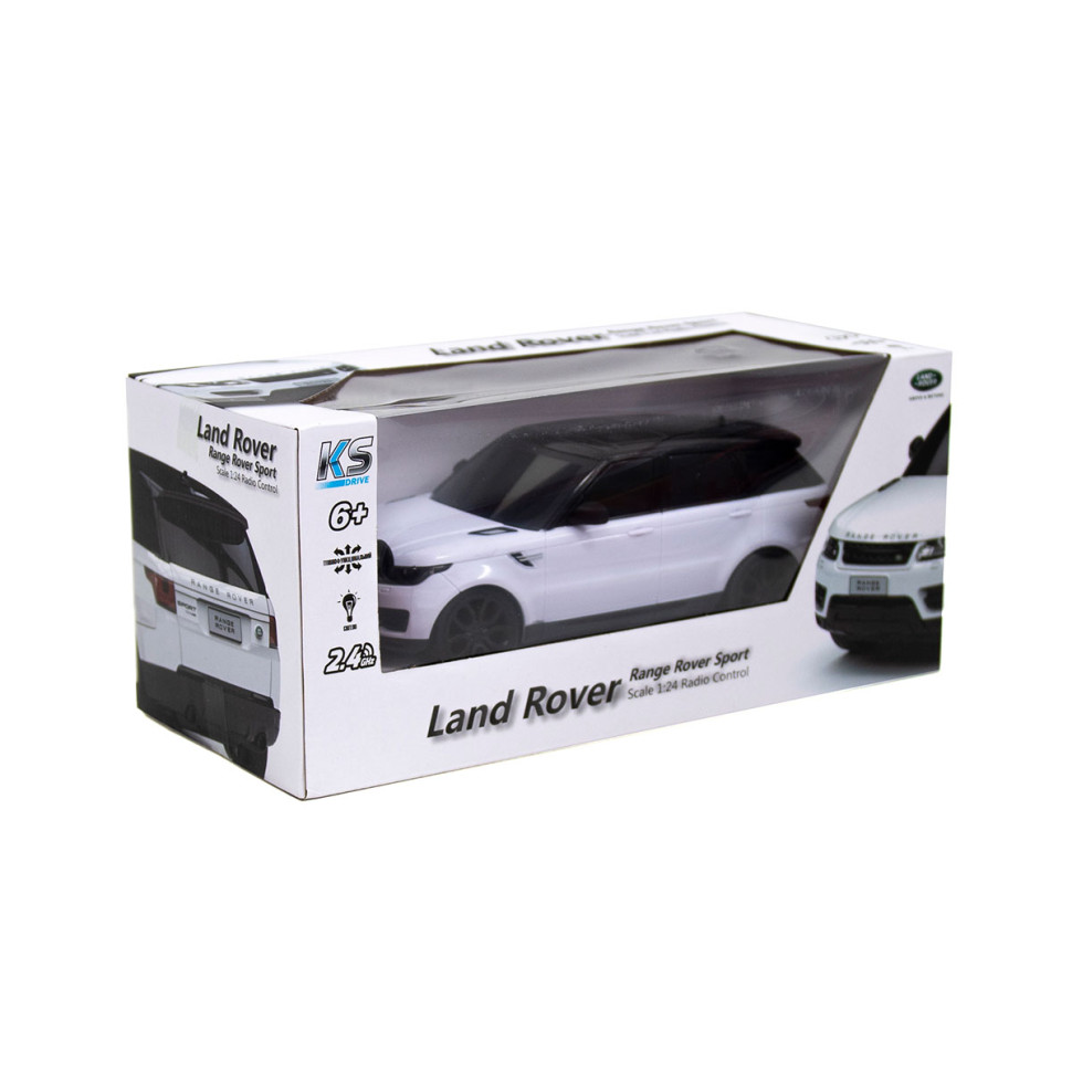 Автомобиль на радиоуправлении LAND ROVER RANGE ROVER SPORT KS DRIVE 124GRRW масштаб 1:24, 2.4Ghz