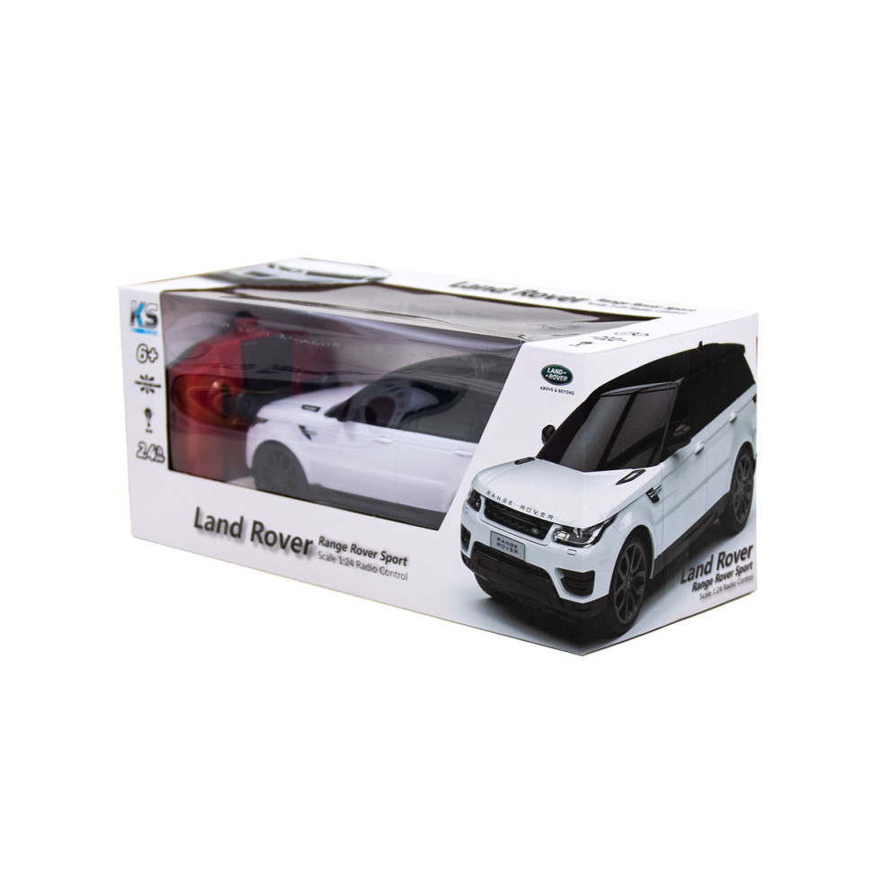 Автомобиль на радиоуправлении LAND ROVER RANGE ROVER SPORT KS DRIVE 124GRRW масштаб 1:24, 2.4Ghz