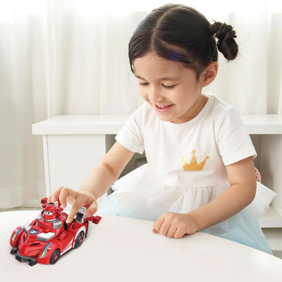 Игровой набор Spinning Vehicle Джетт (Jett) Super Wings EU770310 с волчком