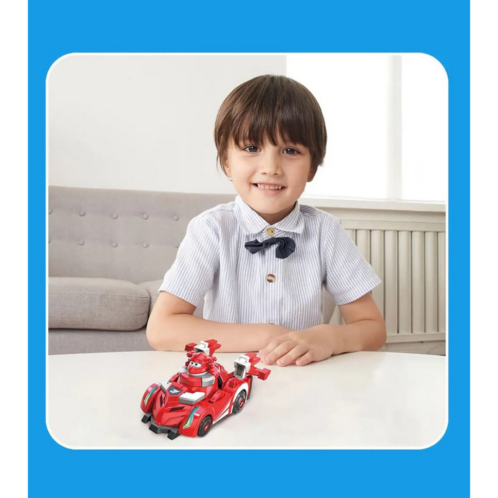 Игровой набор Spinning Vehicle Джетт (Jett) Super Wings EU770310 с волчком