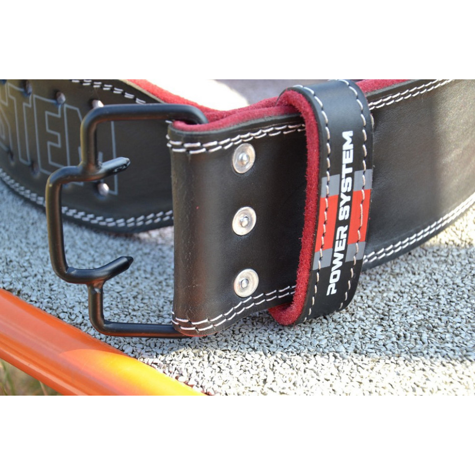 Пояс для тяжелой атлетики Beast Power System PS-3830_L_Black-Red, L