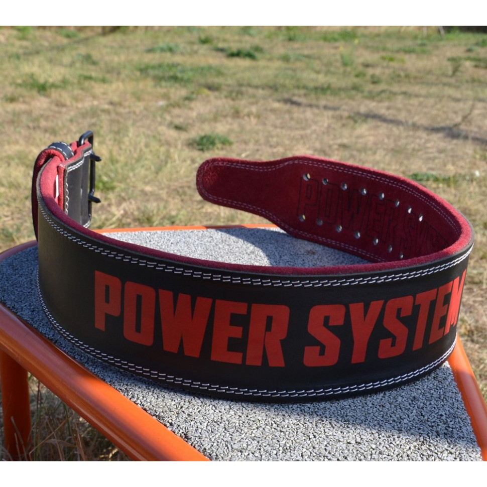 Пояс для тяжелой атлетики Beast Power System PS-3830_L_Black-Red, L