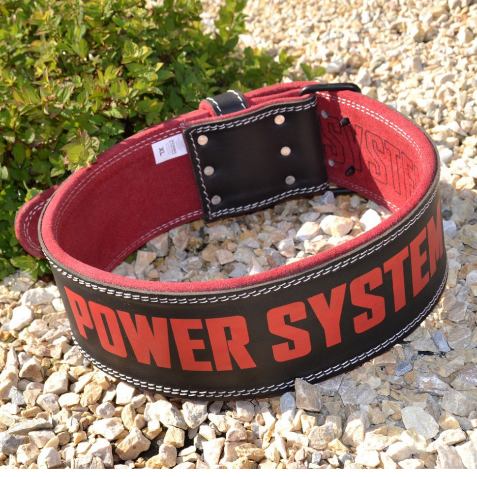 Пояс для тяжелой атлетики Beast Power System PS-3830_L_Black-Red, L