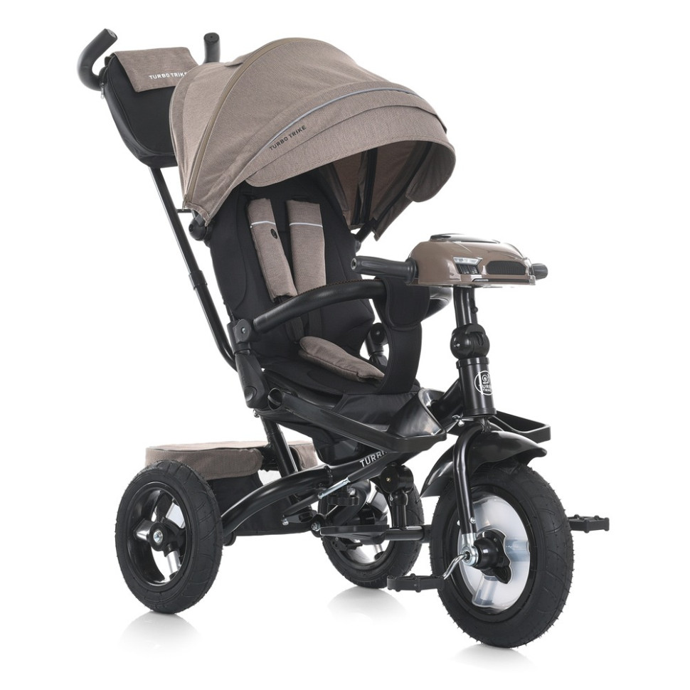 Детский трехколесный велосипед Turbotrike MT 1007-5 серый