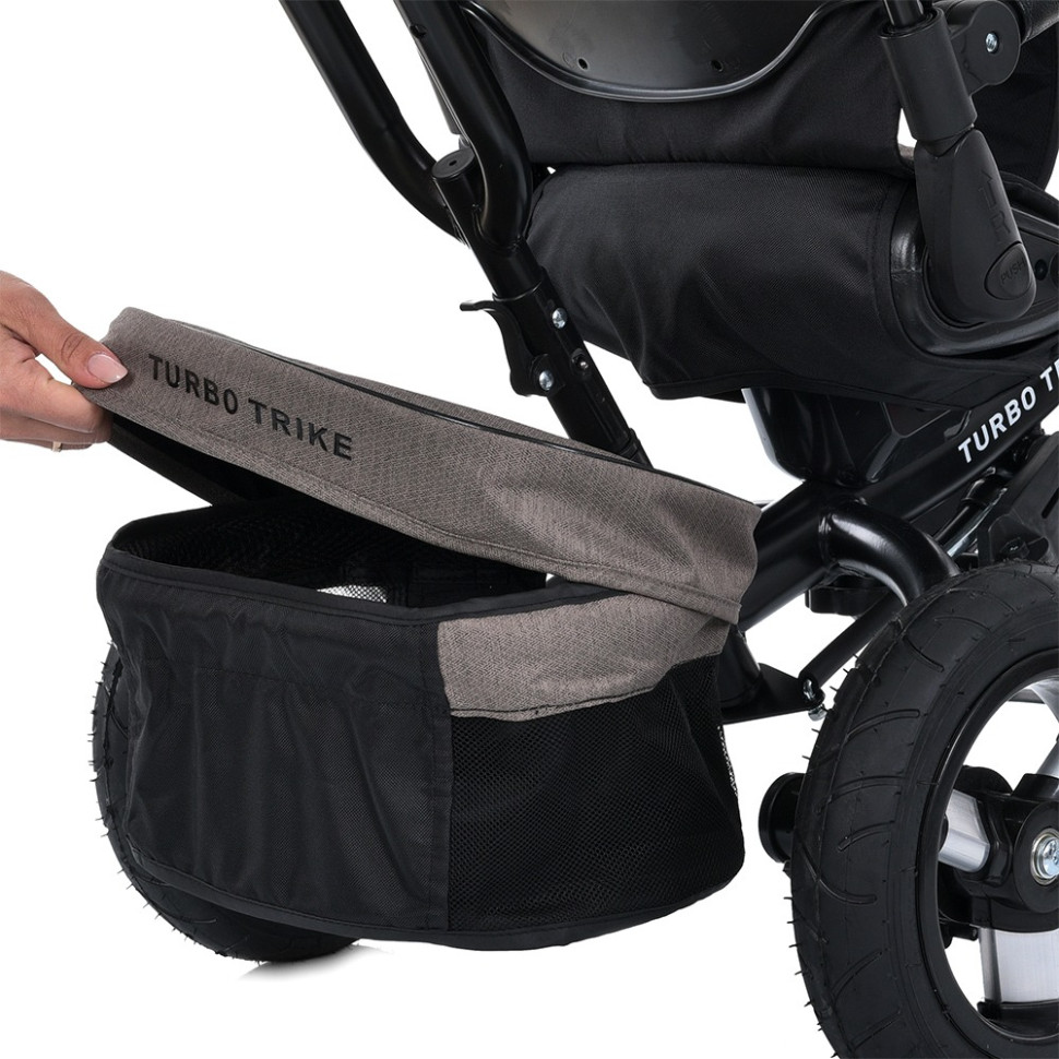 Детский трехколесный велосипед Turbotrike MT 1007-5 серый