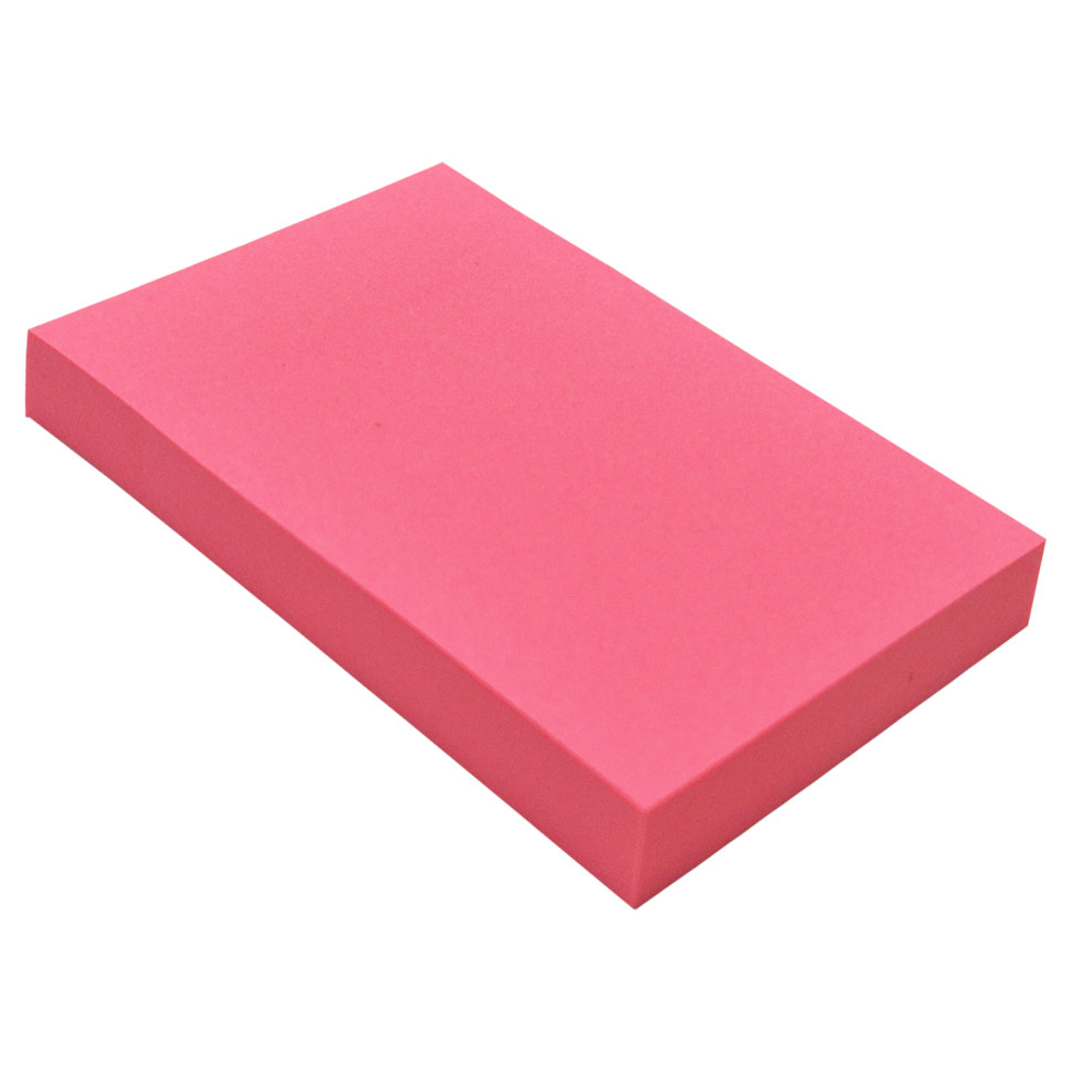 Папір для нотаток самоклеючий Неон Bambi SNR-A02(Dark-Pink) 100 шт, 76х50 мм
