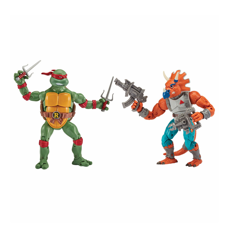 Набор фигурок - Рафаэль против Трицератона TMNT 81278