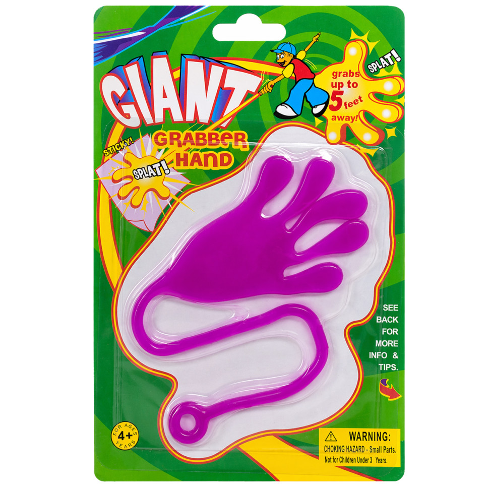 Дитяча іграшка-липучка у вигляді руки Bambi 1102-1578 (Crimson-1) тягнеться