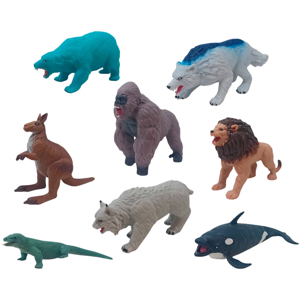Стретч-игрушка в виде животного Лёд и пламя #sbabam 60/CN25 серии Legend of animals