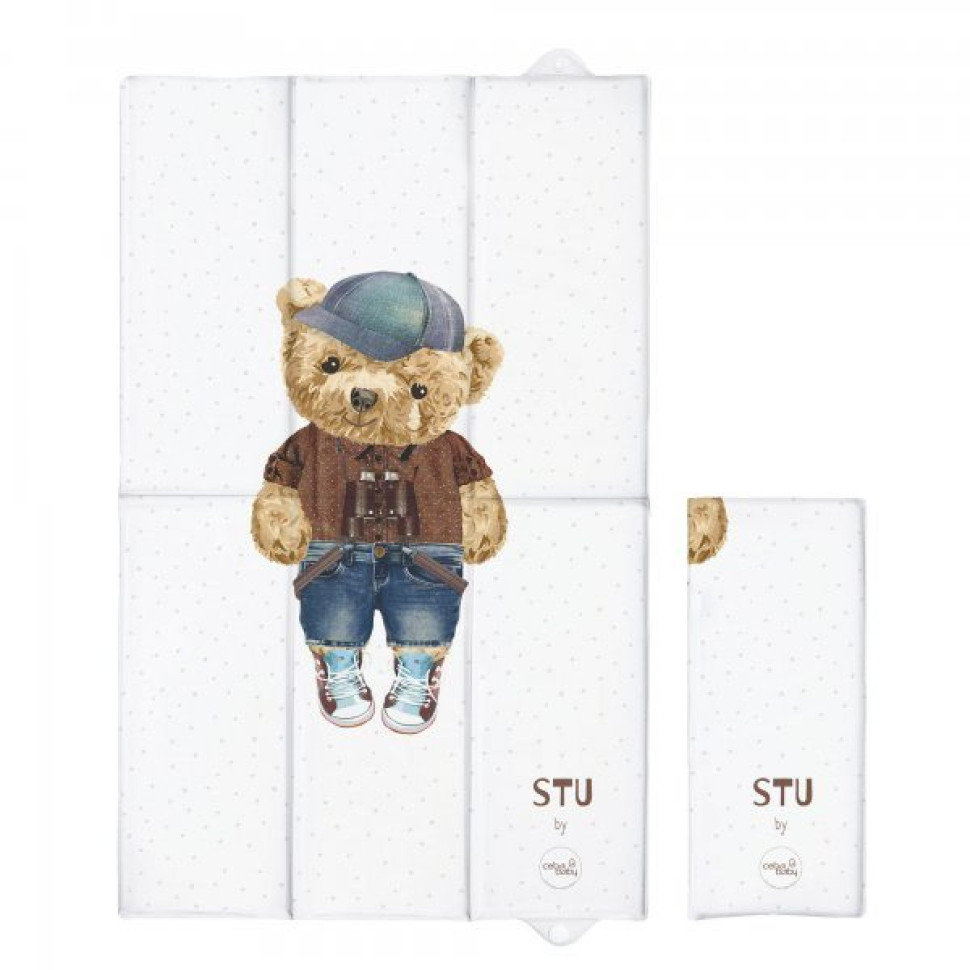 Пеленальний матрац Stu Cebababy W-307-132-683 Fluffy Puffy, 50х80 см