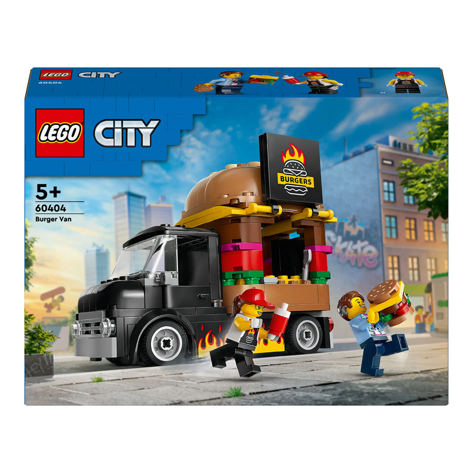 Конструктор Грузовик с гамбургерами LEGO 60404, 194 детали