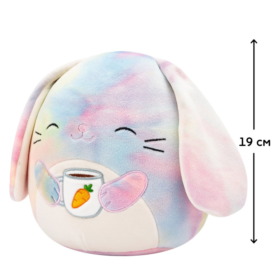 Дитяча м'яка іграшка Кролик Кенді Squishmallows SQER01233, 19 см