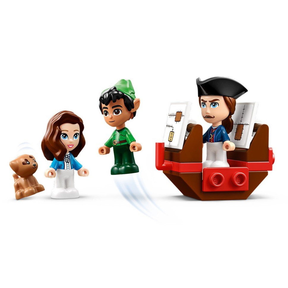Конструктор Книга пригод Пітера Пена та Венді LEGO 43220, 111 деталей