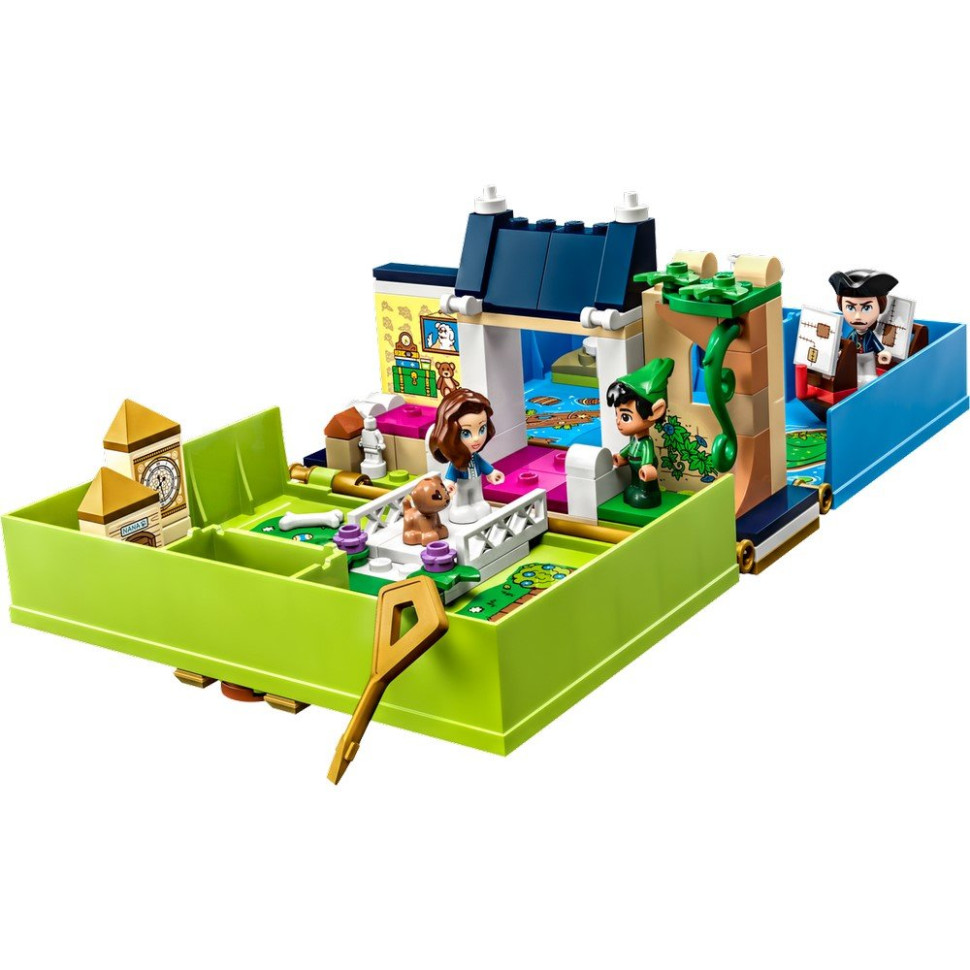 Конструктор Книга пригод Пітера Пена та Венді LEGO 43220, 111 деталей