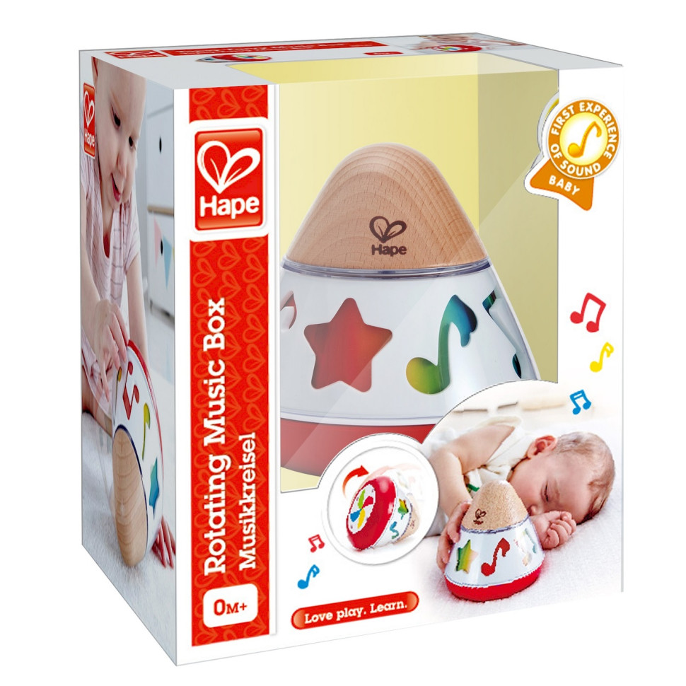 Музыкальная игрушка Мелодии для сна Hape E0332 вращается