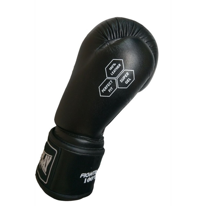 Боксерские перчатки 3088 Impulse PowerPlay PP_3088_14oz_Black, Черные (натуральная кожа) 14 унций