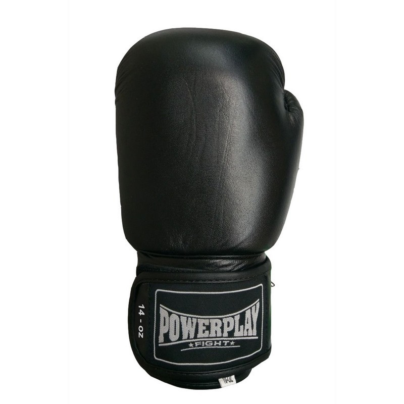 Боксерские перчатки 3088 Impulse PowerPlay PP_3088_14oz_Black, Черные (натуральная кожа) 14 унций