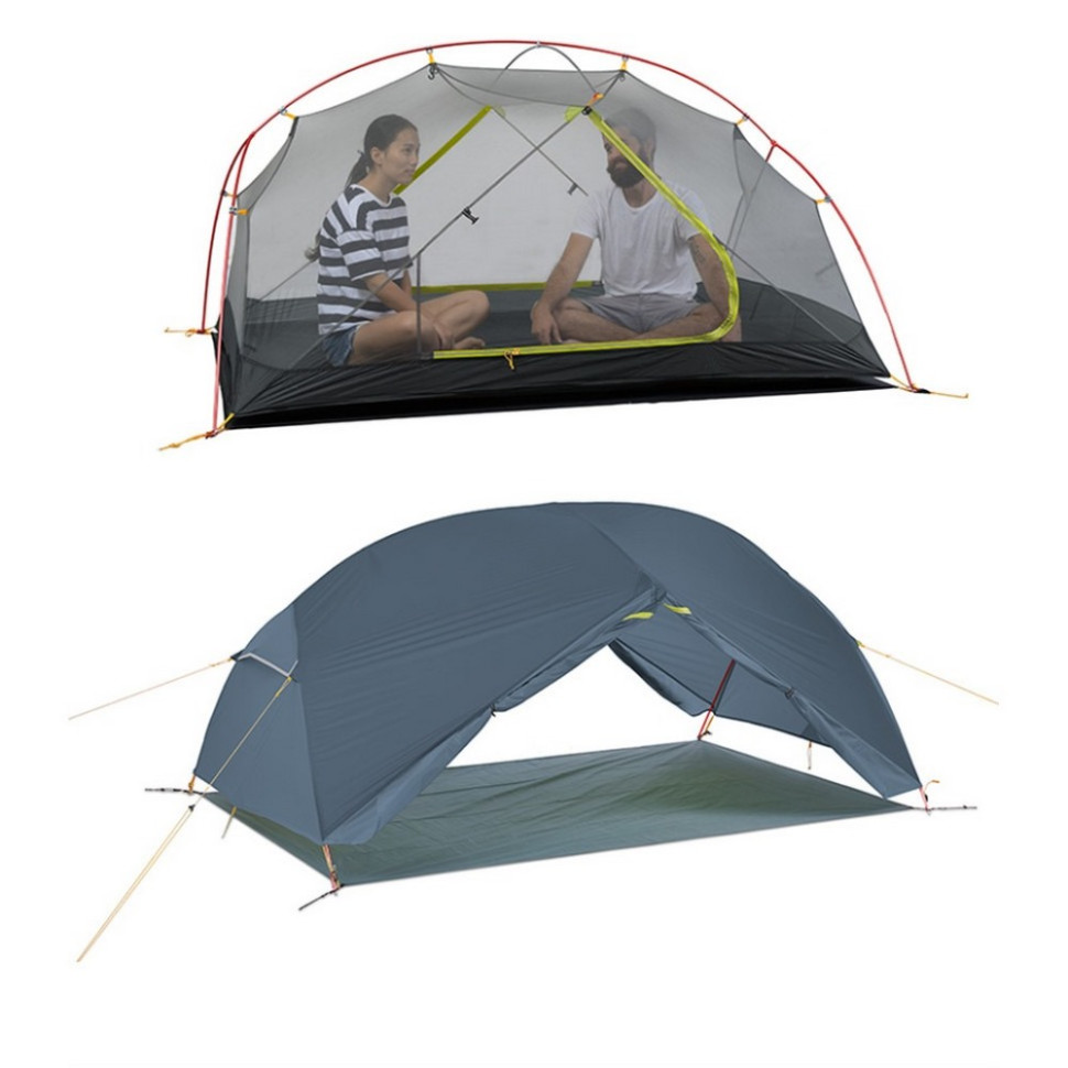 Намет двомісний ультралегкий Mongar UL NH19M002-J Naturehike 6975641882596