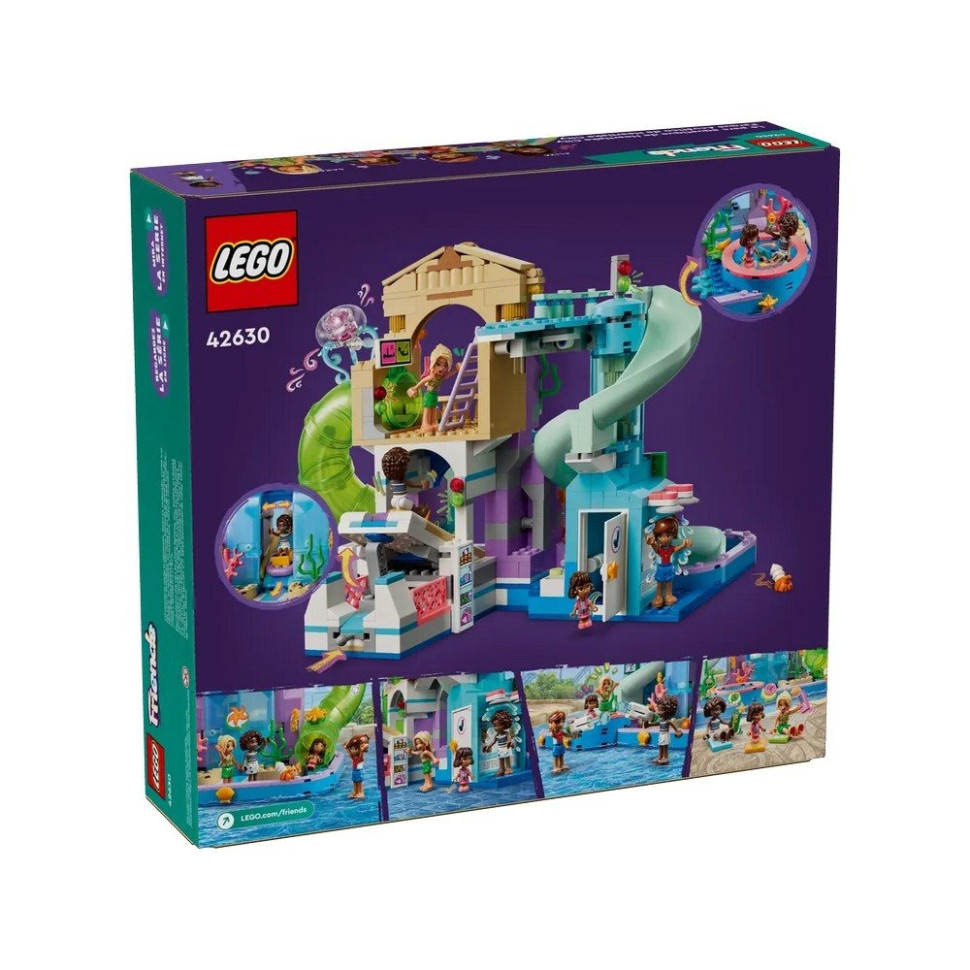 Конструктор «Аквапарк Хартлейк-Сити» LEGO 42630, 814 деталей