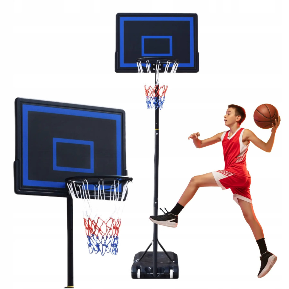 Баскетбольна мобільна стійка Junior Falcon BASKET02, 1.6-2.1 м