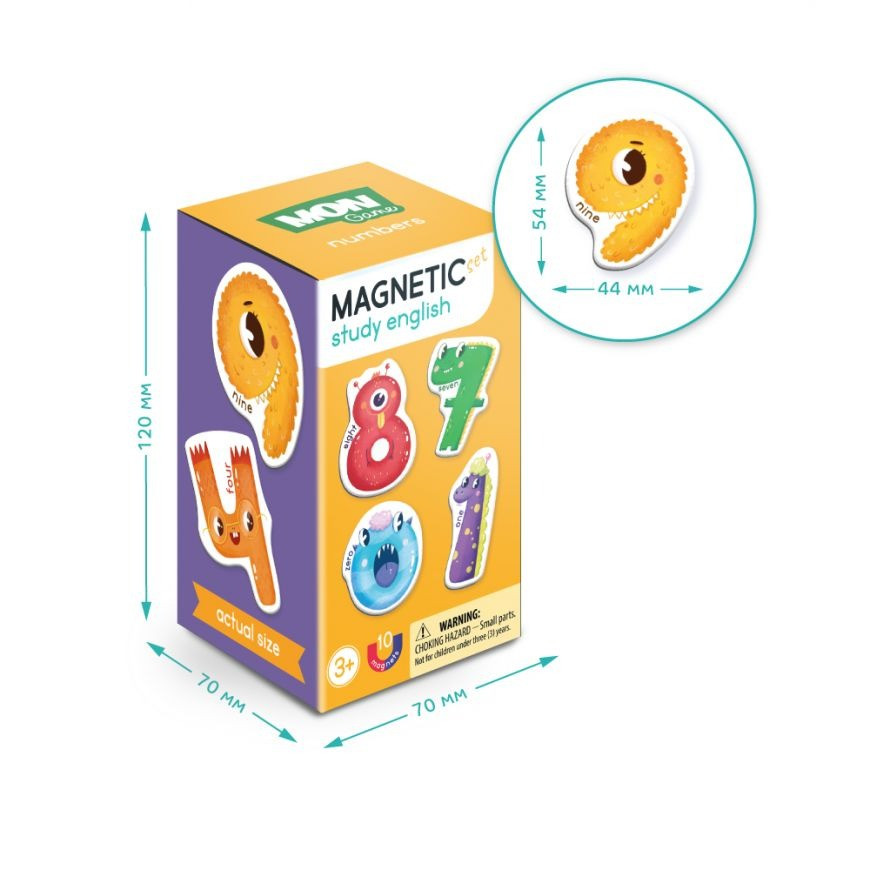 Детский набор магнитов