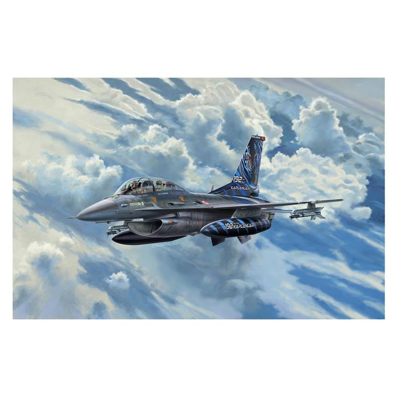 Сборная модель-копия Самолет F-16D Tigermeet 2014 Revell RVL-03844 уровень 4 масштаб 1:72