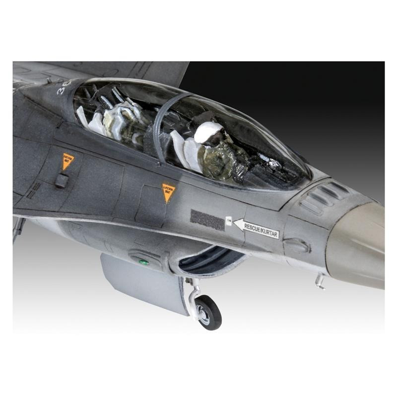 Сборная модель-копия Самолет F-16D Tigermeet 2014 Revell RVL-03844 уровень 4 масштаб 1:72
