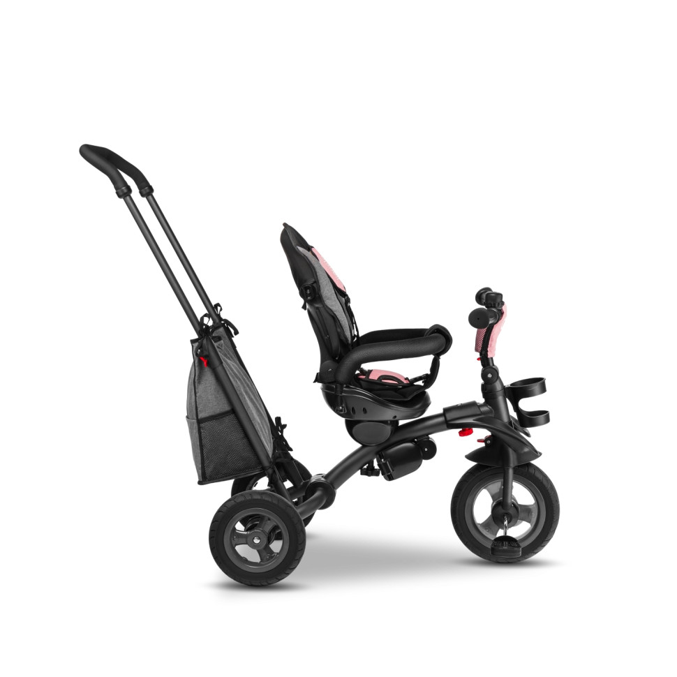 Триколісний велосипед дитячий TRIS Lionelo 25042708 CANDY ROSE/GREY