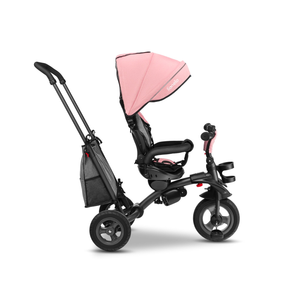 Триколісний велосипед дитячий TRIS Lionelo 25042708 CANDY ROSE/GREY