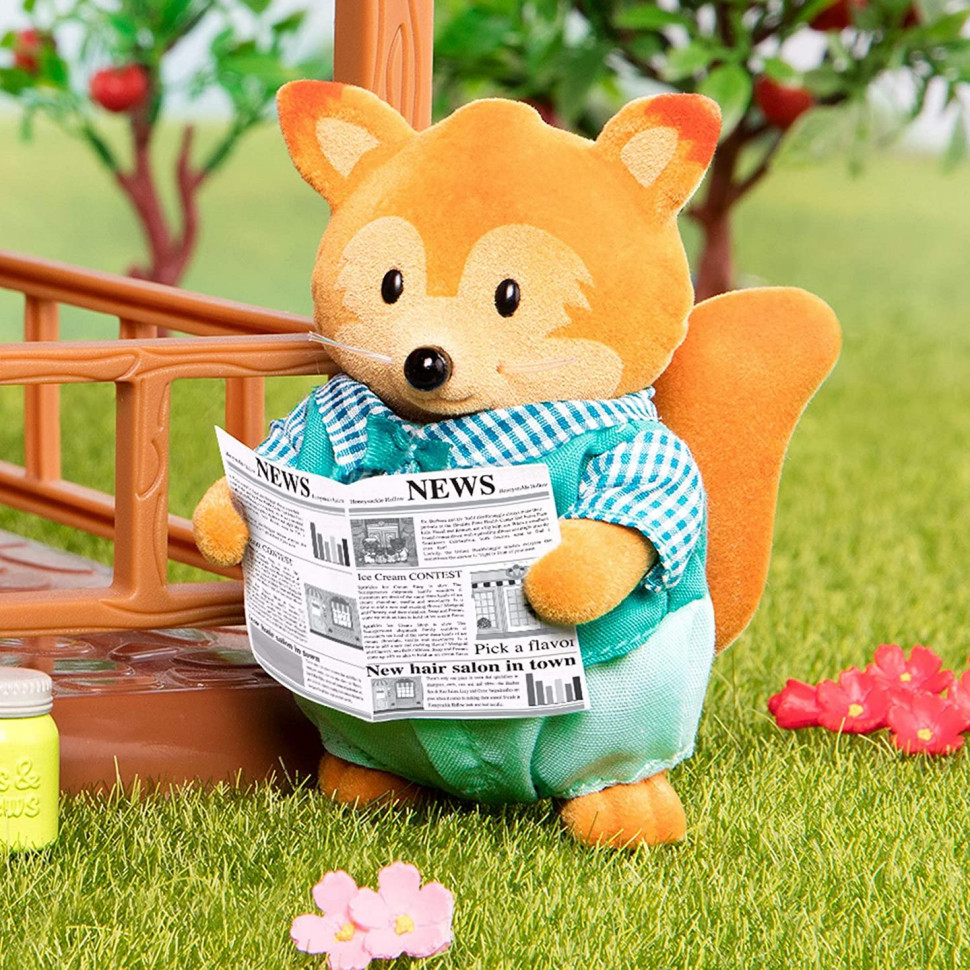 Набор фигурок Li'l Woodzeez Семья Лисичек 6483