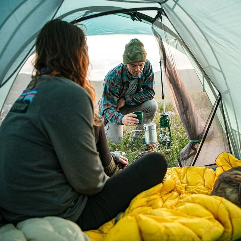 Намет надлегкий двомісний Naturehike Shared 2 NH20ZP091 6927595749074 з футпринтом 20D блакитний