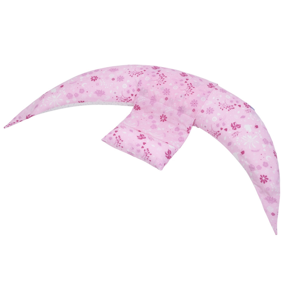 Подушка для беременных и для кормления Nuvita 10 в 1 DreamWizard Розовая NV7100PINK