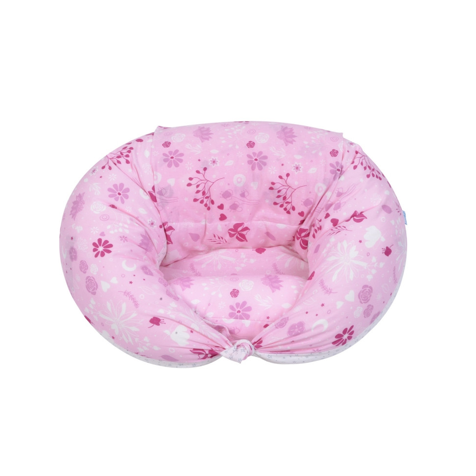 Подушка для беременных и для кормления Nuvita 10 в 1 DreamWizard Розовая NV7100PINK