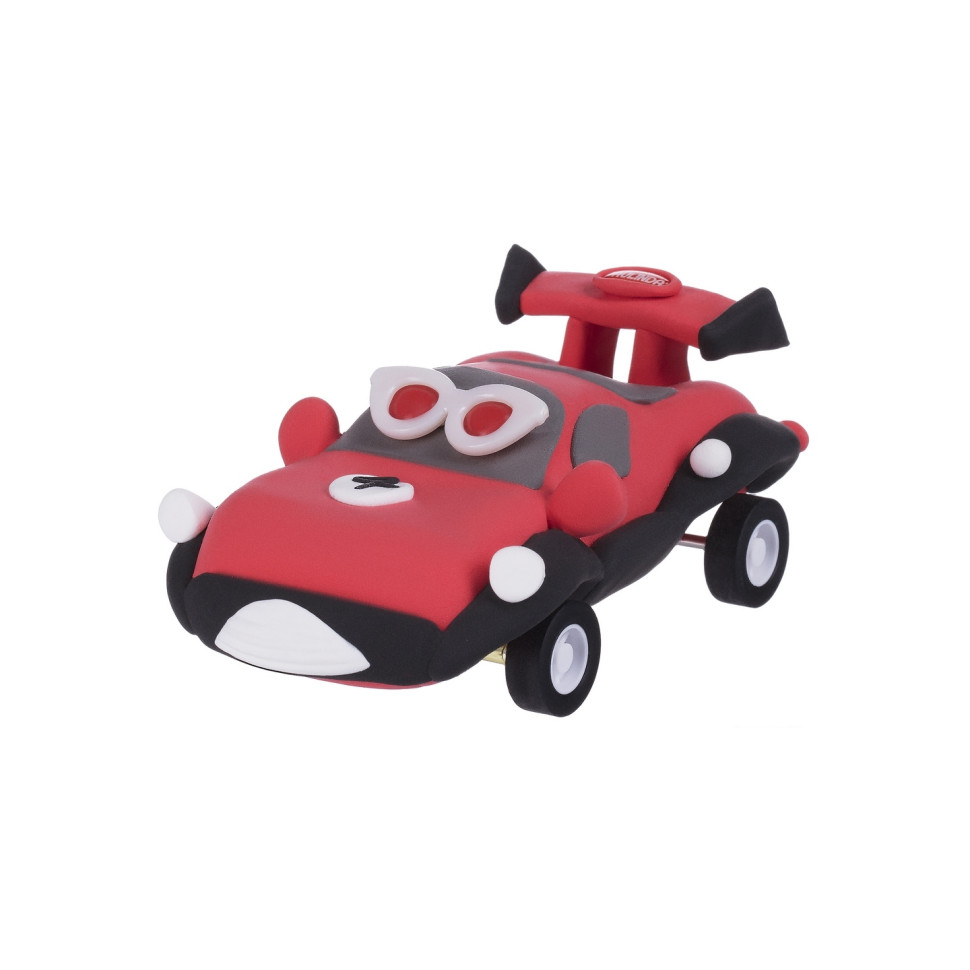 Маса для ліплення Paulinda Super Dough Racing time машинка червона PL-081161-4