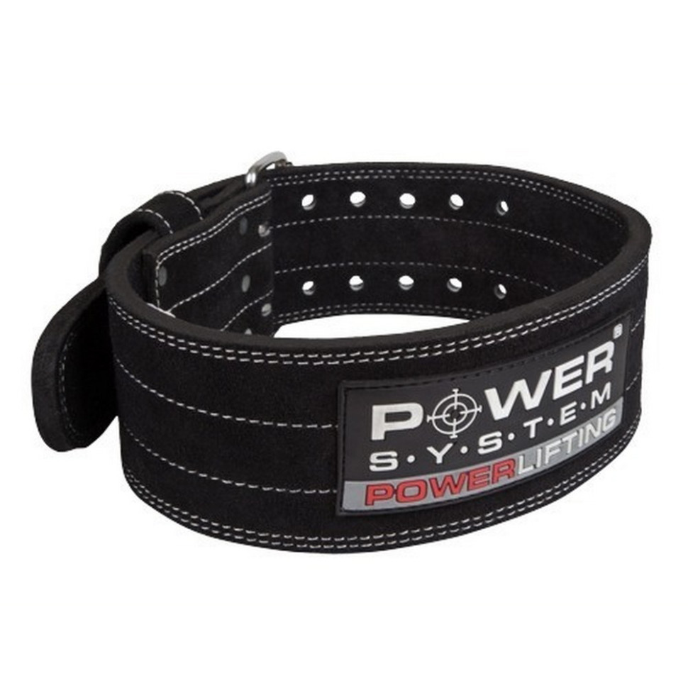 Пояс для пауэрлифтинга PS-3800 PowerLifting Power System PS-3800_2XL_Black_Black, Black, XXL