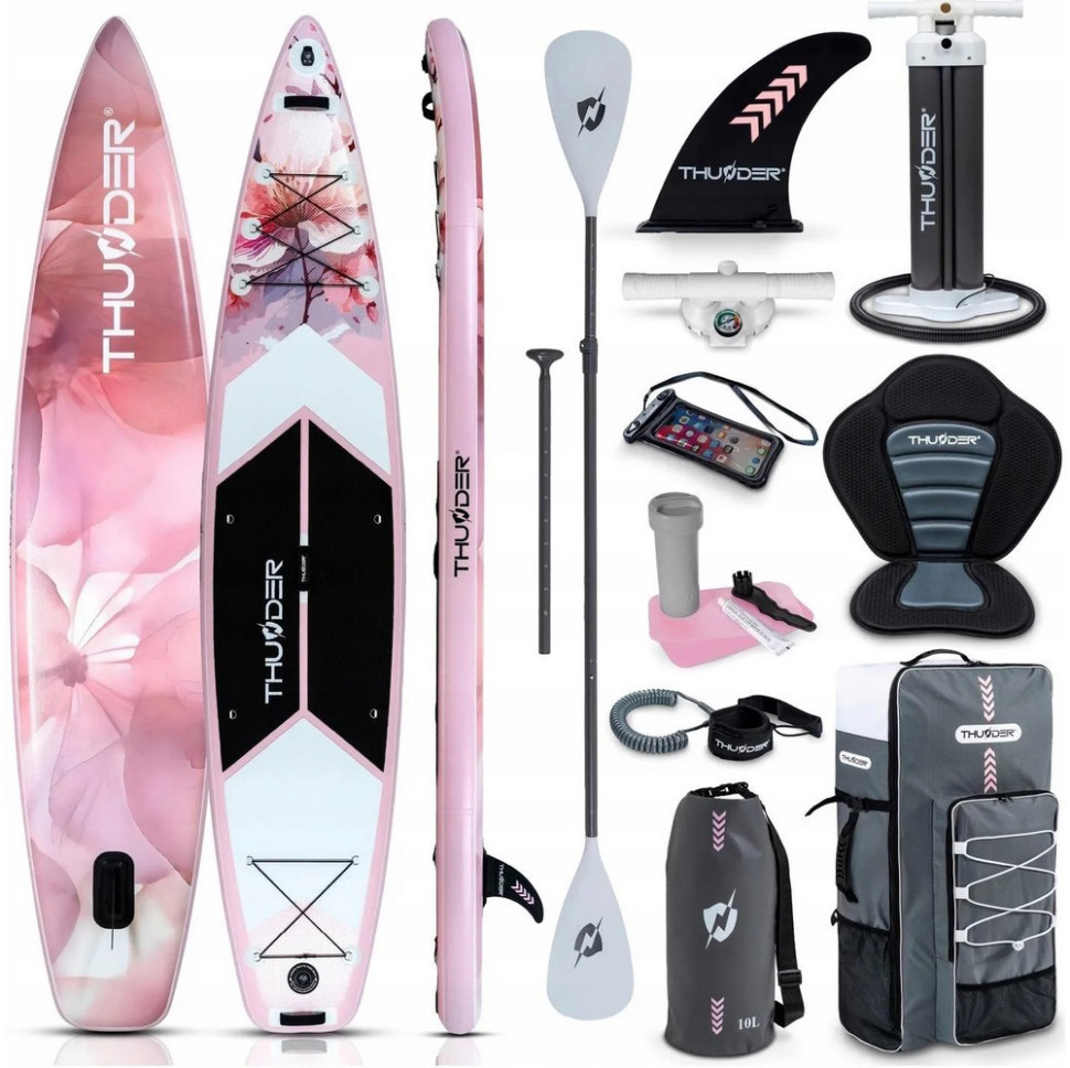Надувная SUP доска (Сапборд) Thunder ROSEA 365 х 75 см