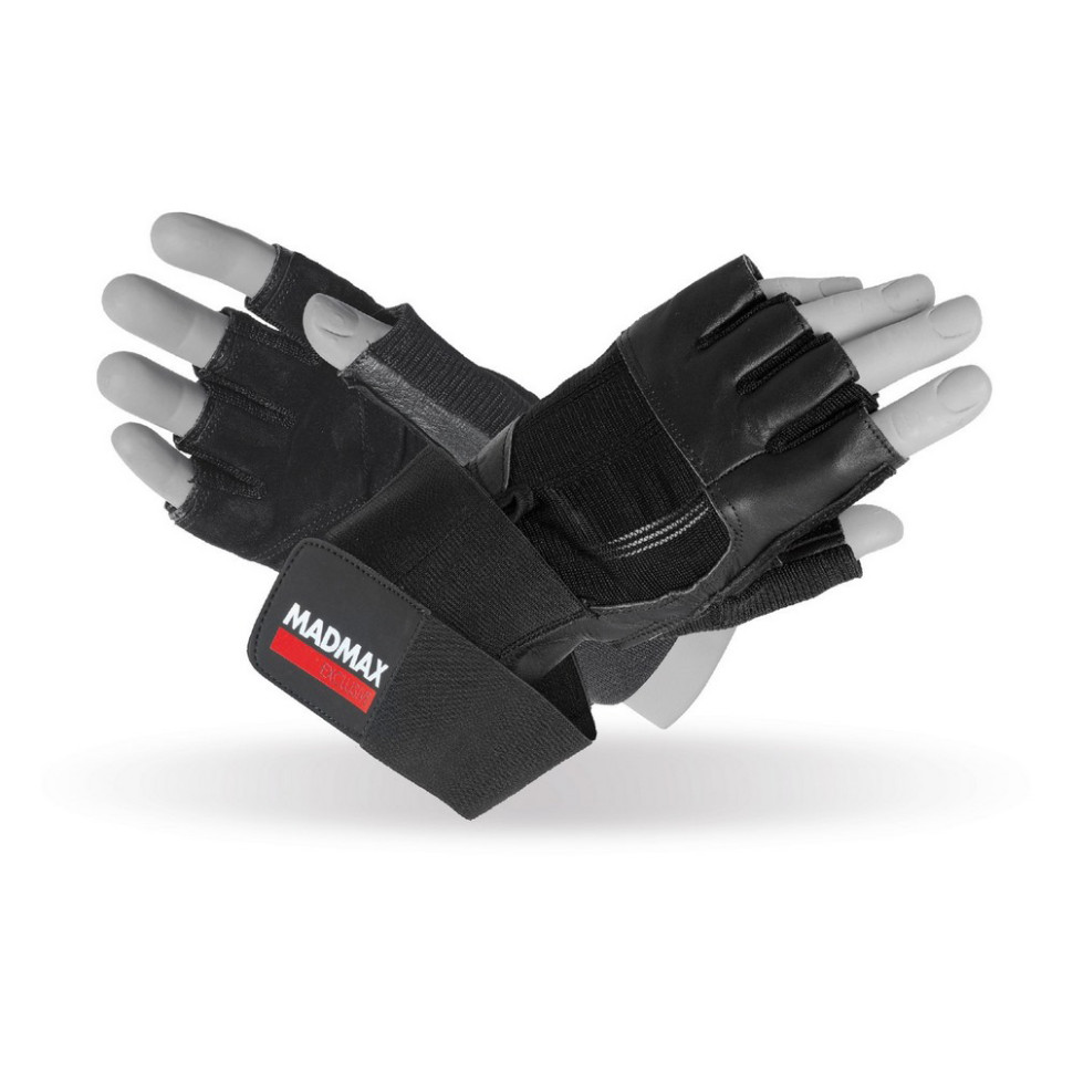 Рукавички для фітнесу Professional Exclusive MadMax MFG-269-Black_M, Black, M