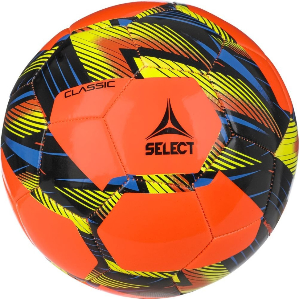 М'яч футбольний FB CLASSIC v23 Select 099587-175-5 помаранчево-чорний № 5