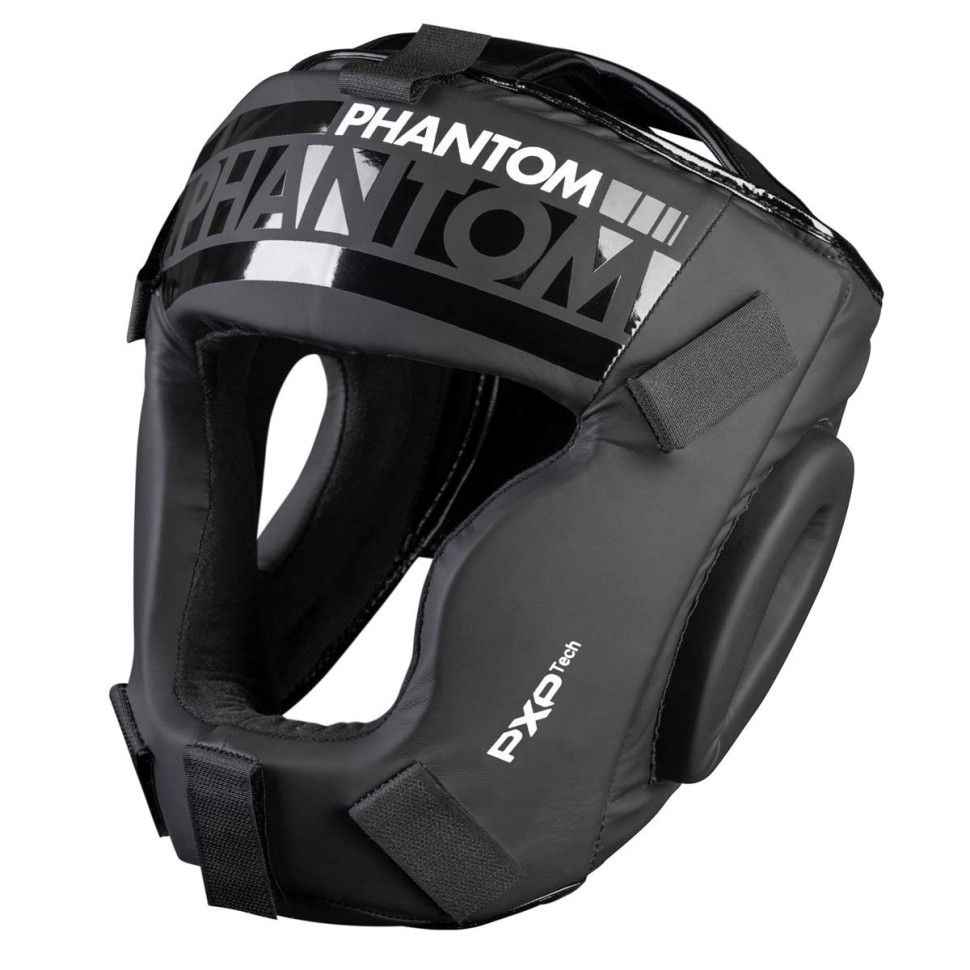 Боксерский шлем Apex Cage Black Phantom PHHG2027 (капа в подарок)