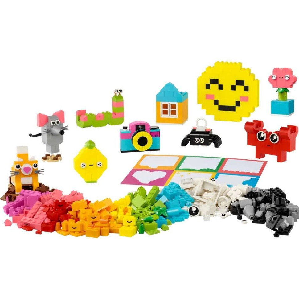 Конструктор Счастливый творческий набор LEGO 11042, 680 деталей